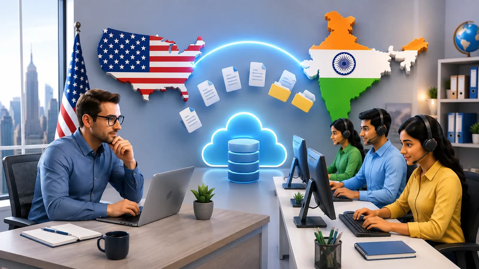 Secure Outsource Data Entry Work to India