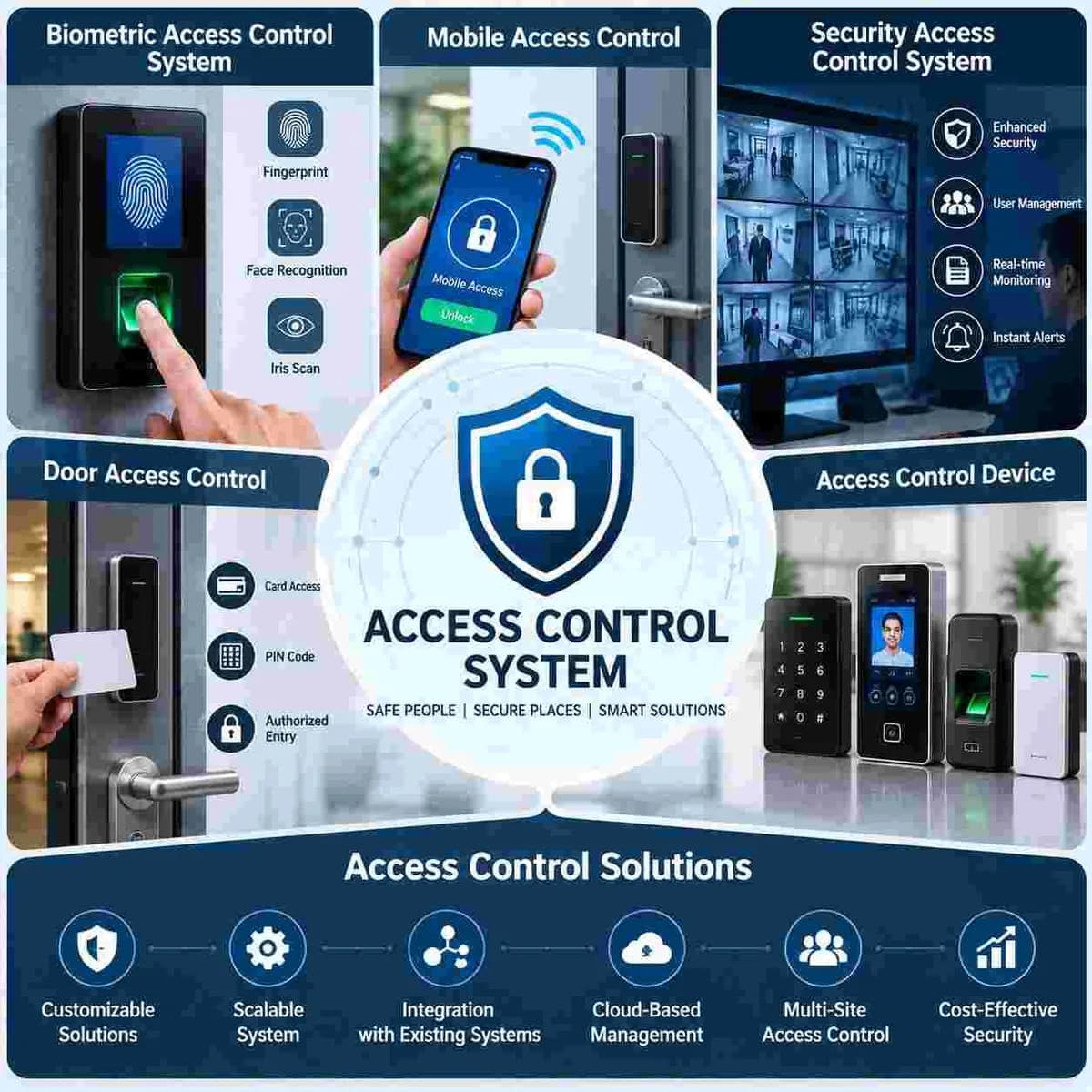 Enterprise Access Control Systems for Industrial Facilities in Saudi Arabia