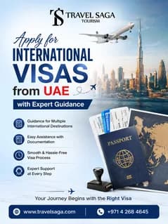 Apply for International Visas from UAE with Expert Guidance 