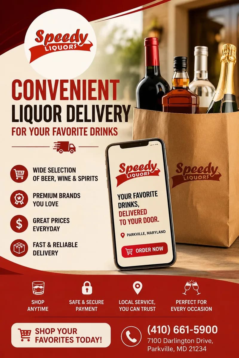 Convenient Liquor Delivery for Your Favorite Drinks