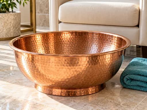 Copper Pedi Bowls: Comfort, Style and Care