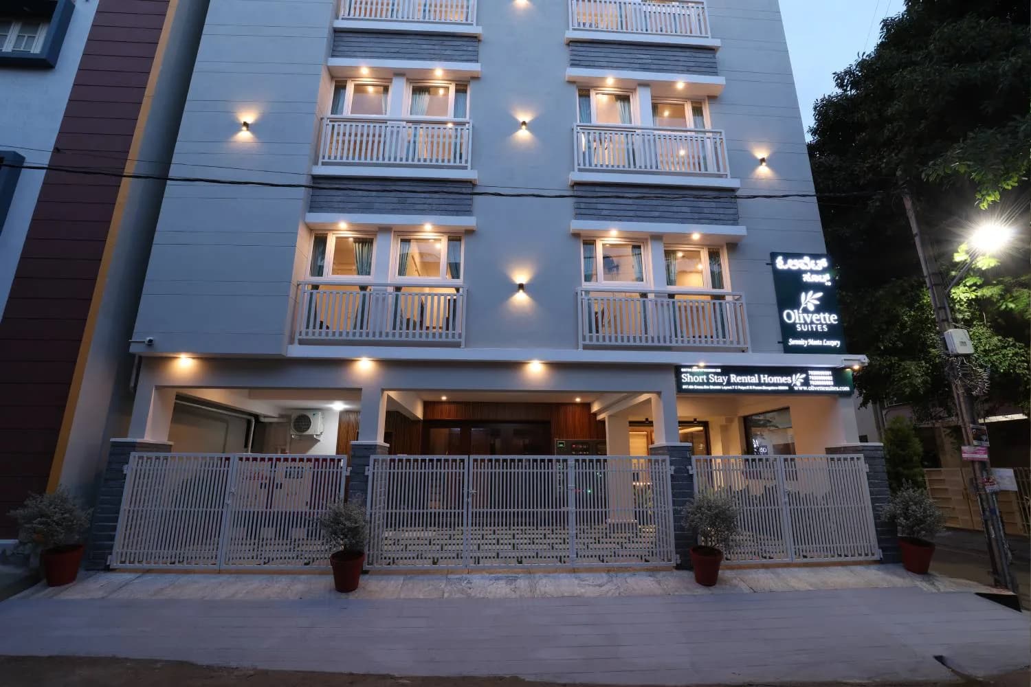 Book Luxury 3 BHK Service Apartments in Bangalore at Olivette Suites