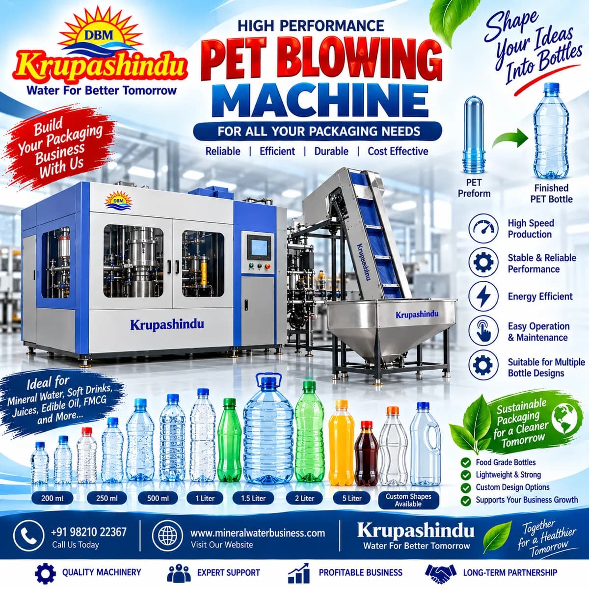 Top Mineral Water Plant Manufacturer in Maharashtra | Mineral Water Business