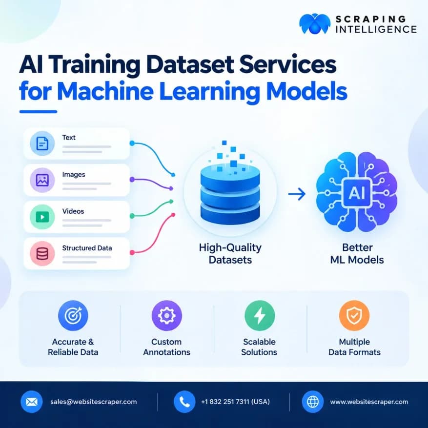 AI Training Dataset Services | Custom AI Training Data