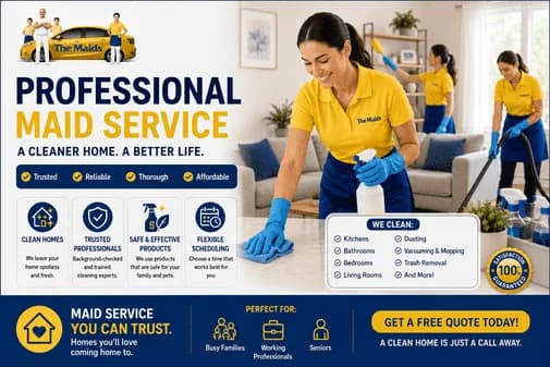 What Does a Professional Maid Service in Ohio Usually Include?