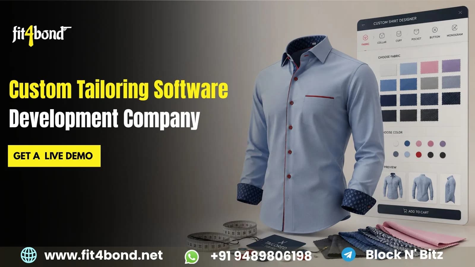 From Manual Tailoring to Digital Success with Custom Tailoring Software Development 