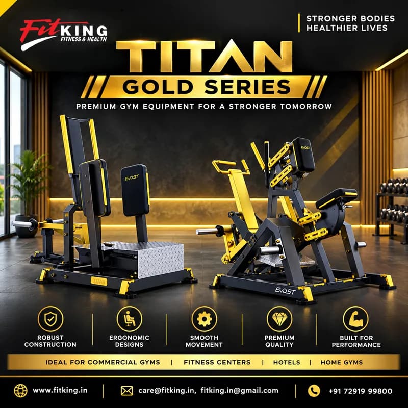Titan Gold Series | Fitking Fitness Health