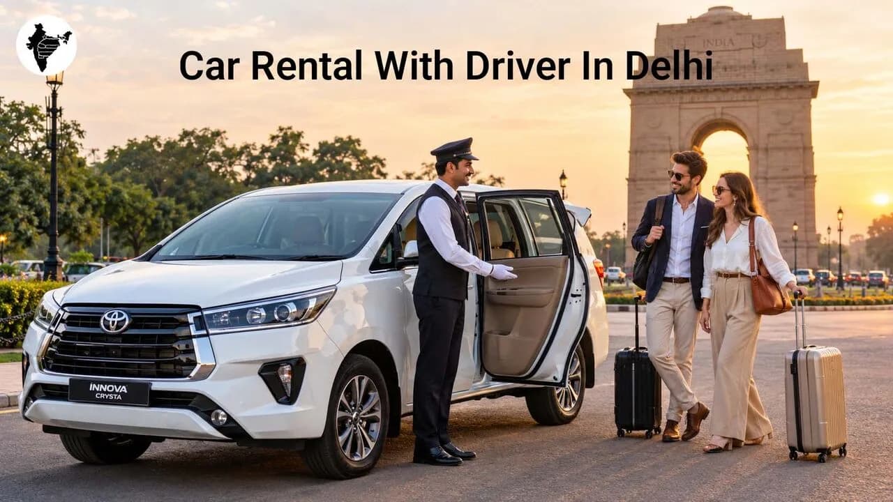 Car Rental With Driver In Delhi
