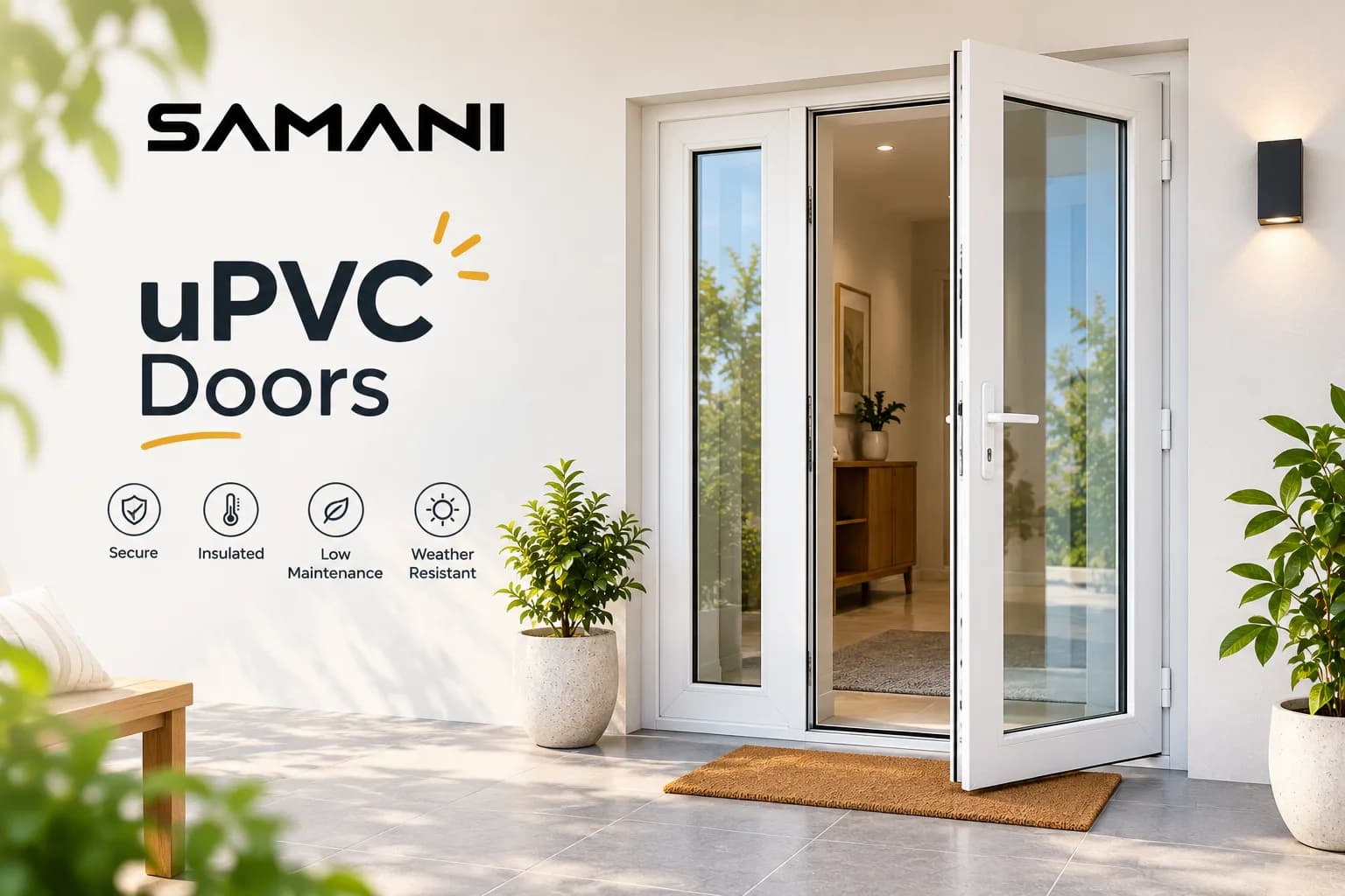 uPVC Doors | Where Design Meets Everyday Performance | Samani ECC