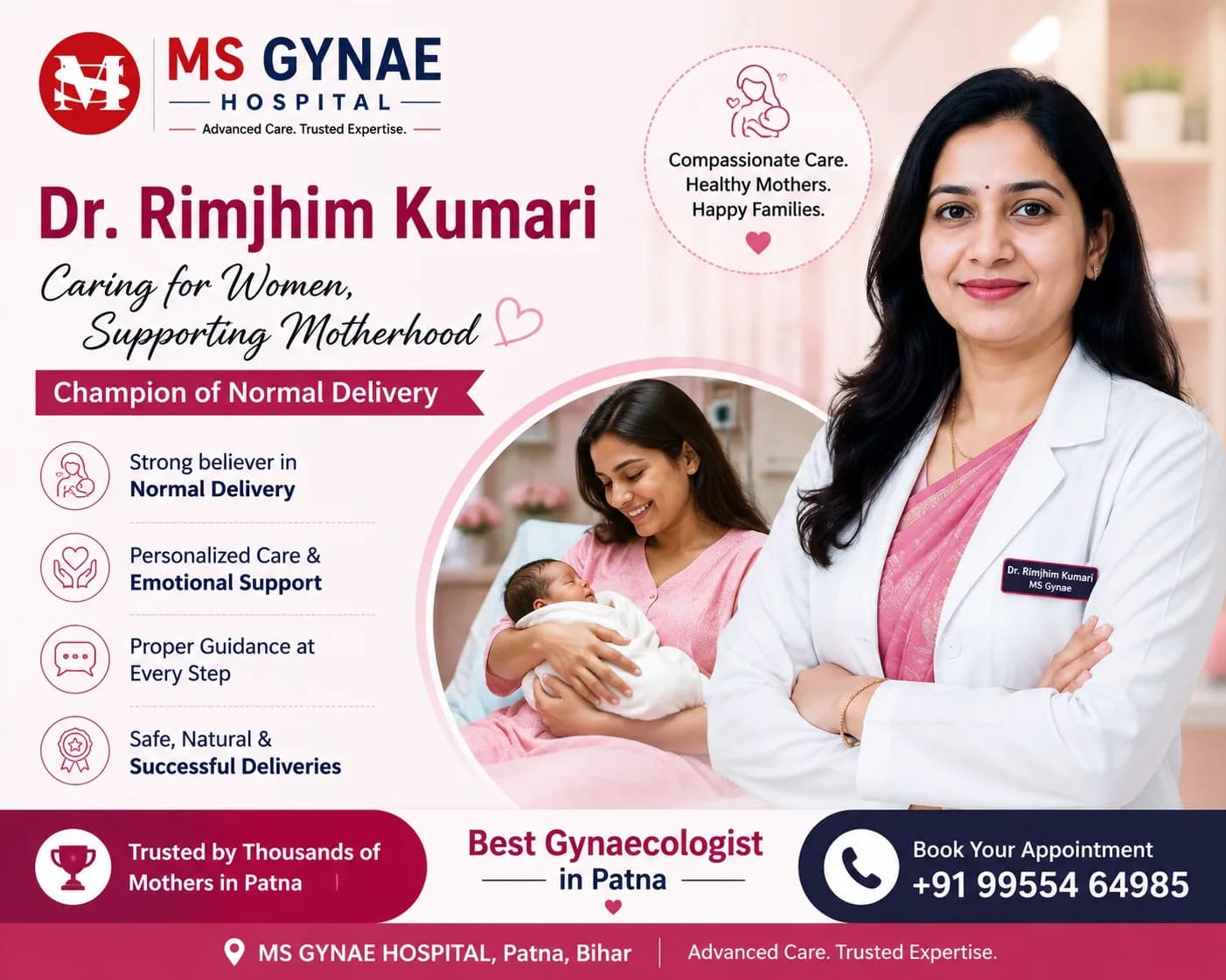 Who is the best gynecologists in Patna- Dr .Rimjhim Kumari