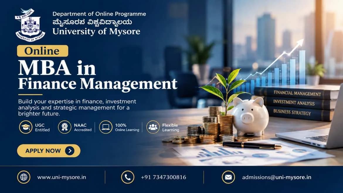 🎓 Online MBA in Finance Management – University of Mysore