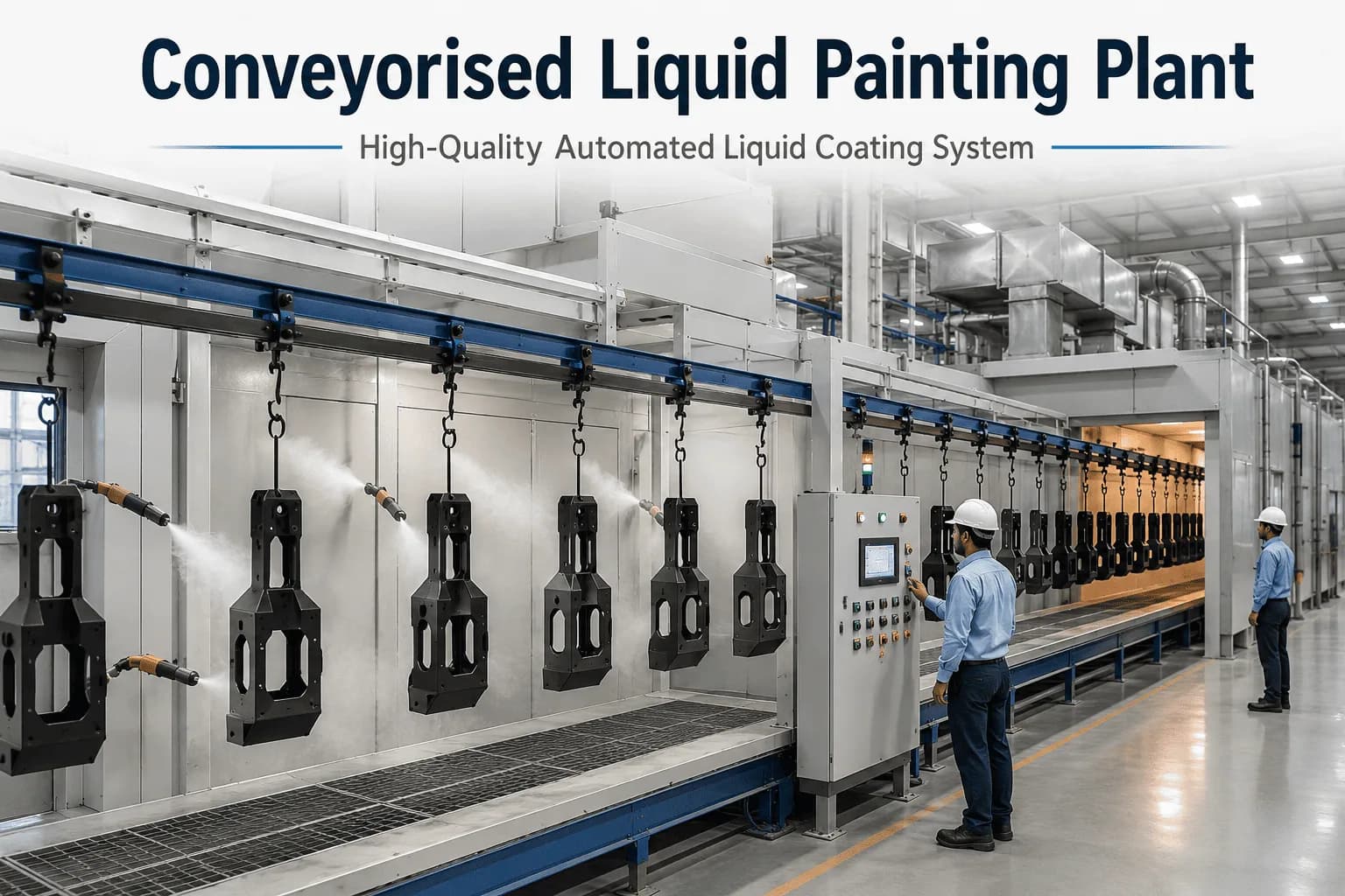 Conveyorised Liquid Painting Plant
