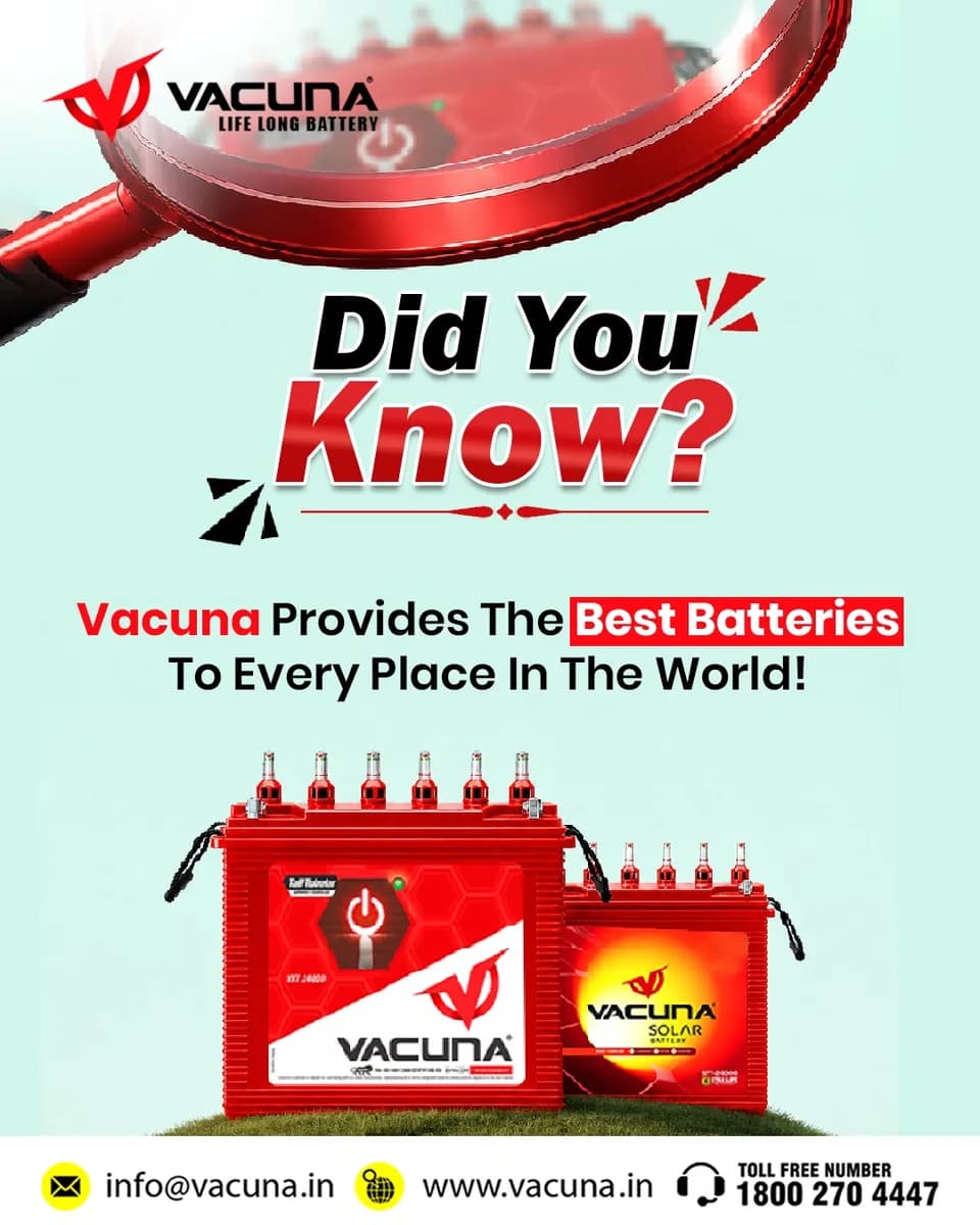 Vacuna Battery – Power Backup You Can Trust