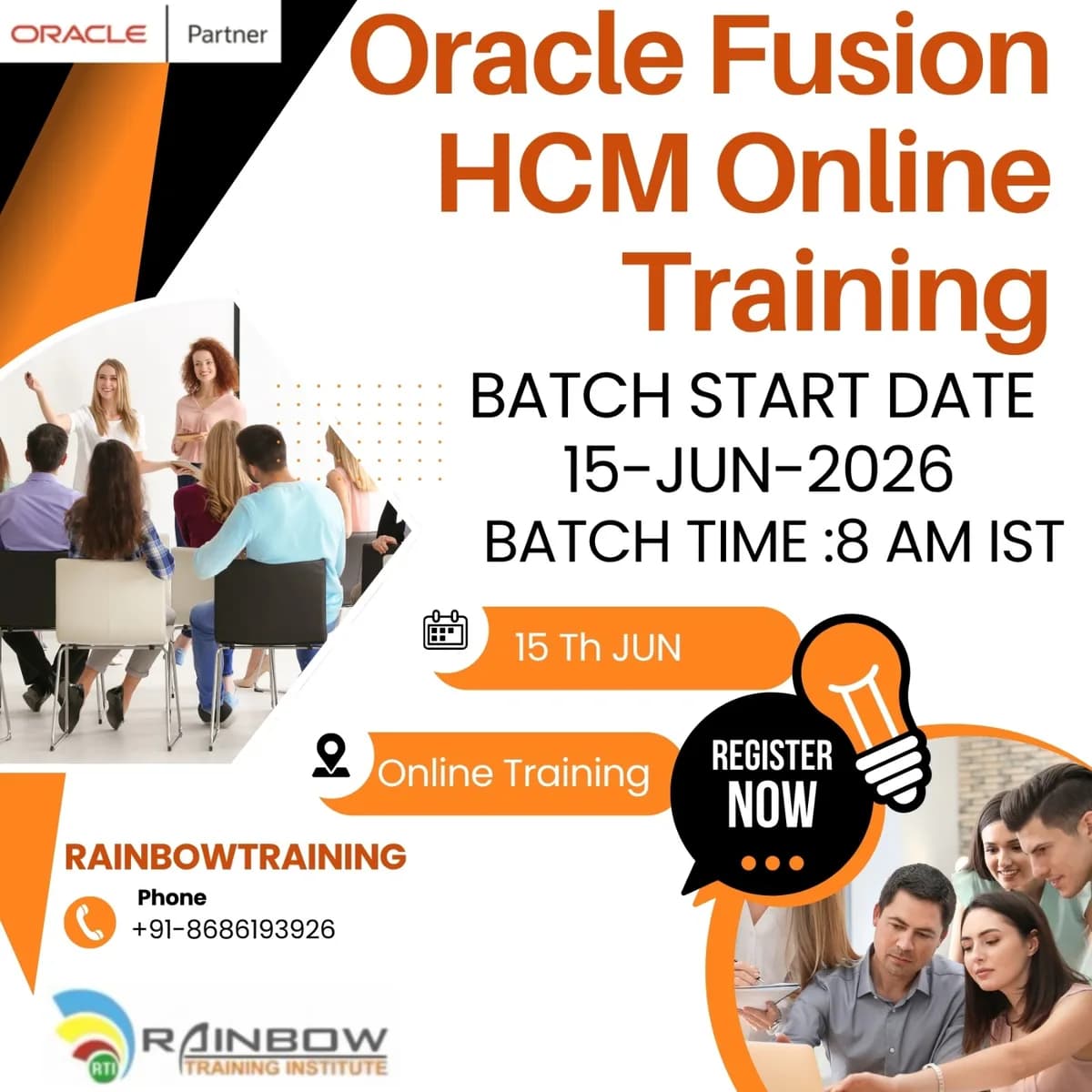 Oracle fusion HCM Online Training