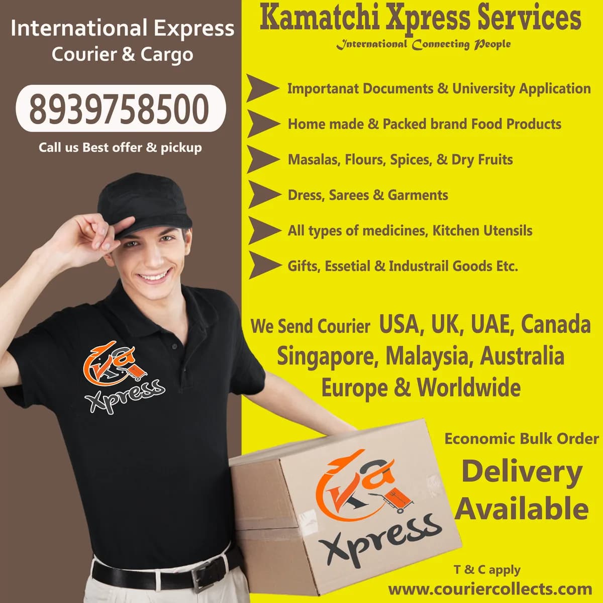courier company near me