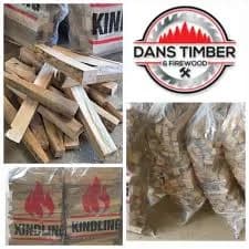 Pine kindling