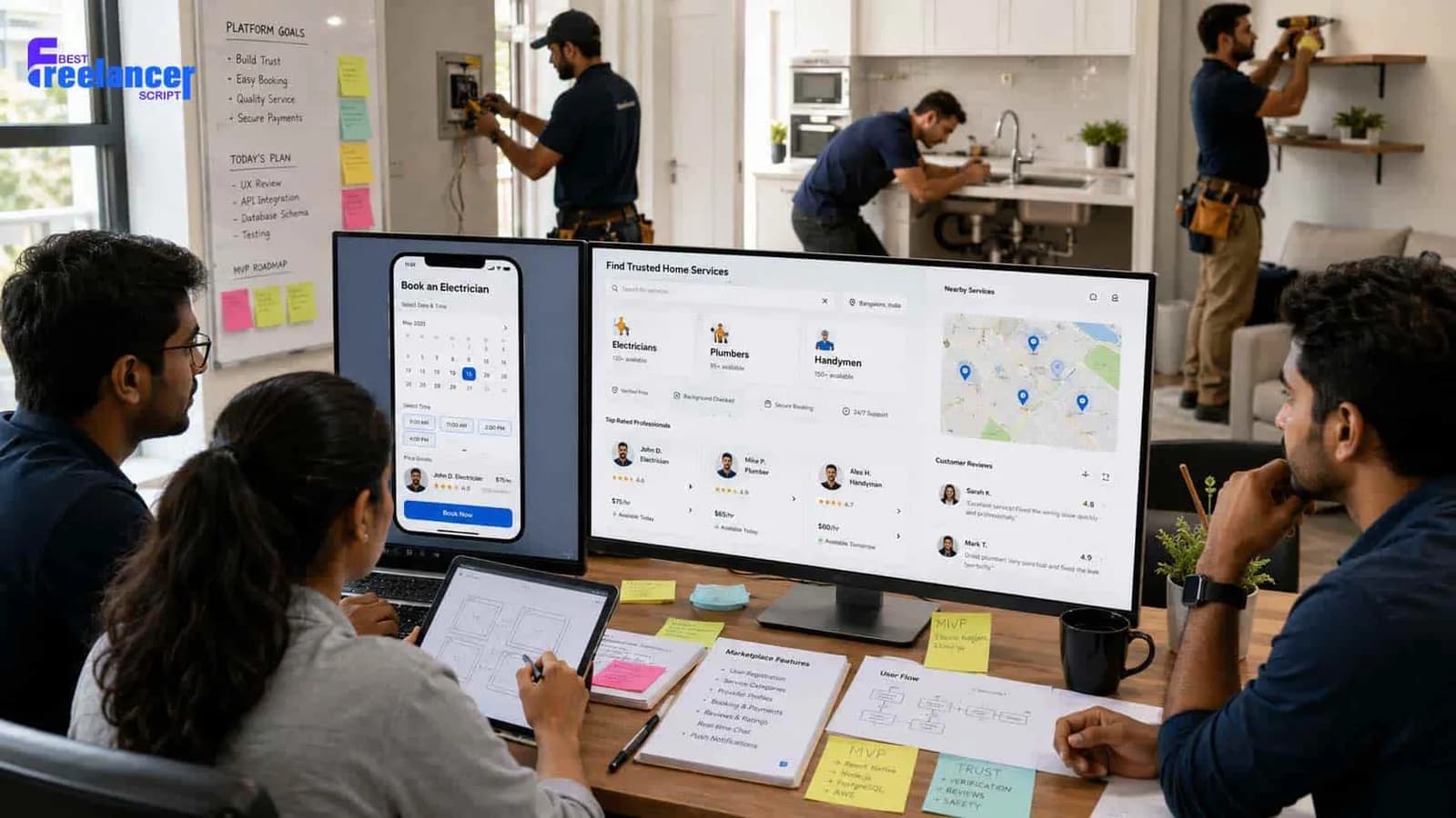 Launch Your Own Home Services Marketplace with a MyBuilder Clone Script