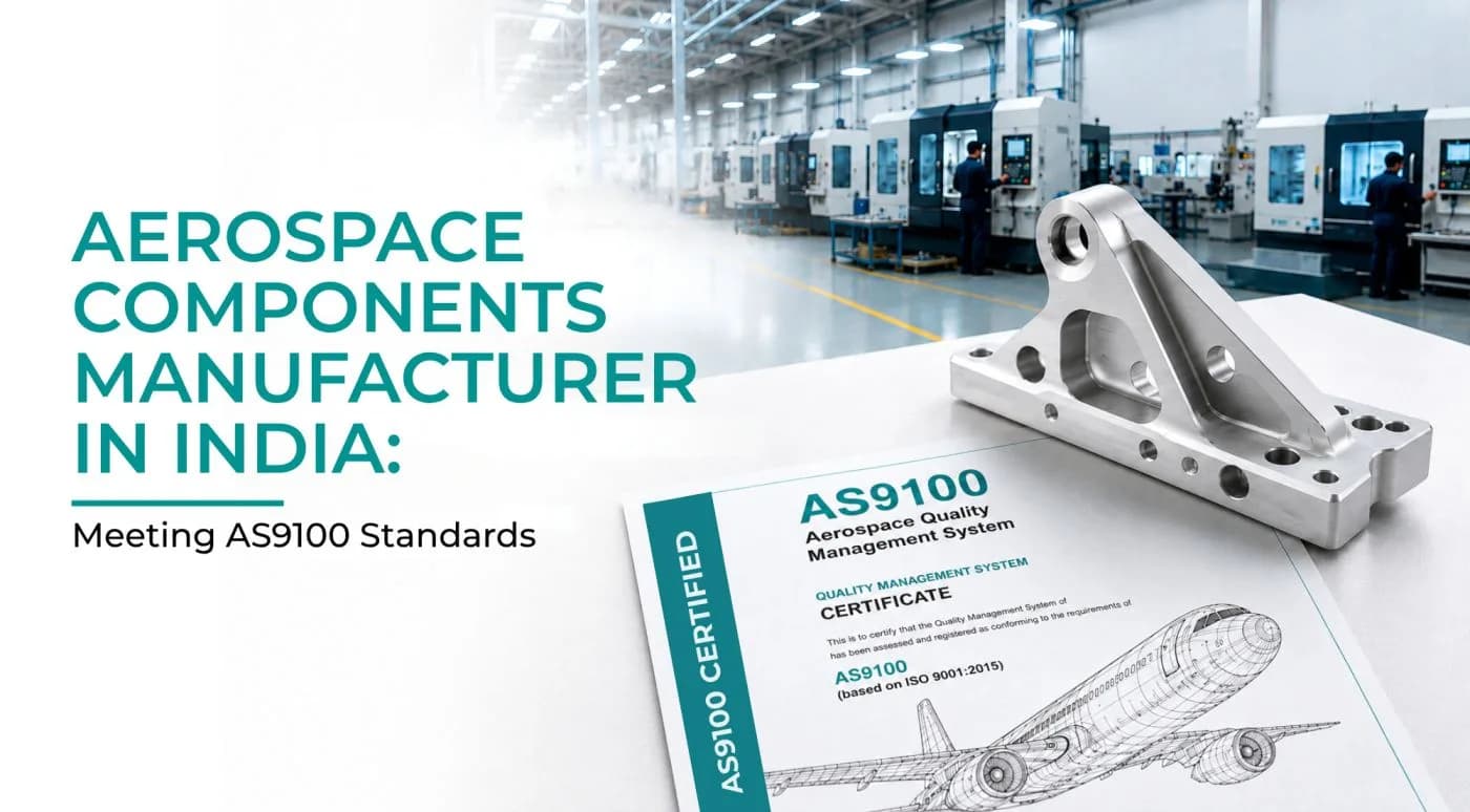 Aerospace Components Manufacturer in India Meeting AS9100 Standards