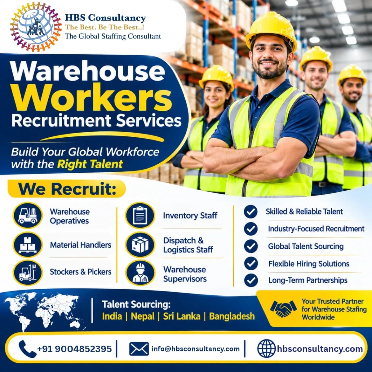 Recruit Skilled Overseas Warehouse Workers Across Bulgaria