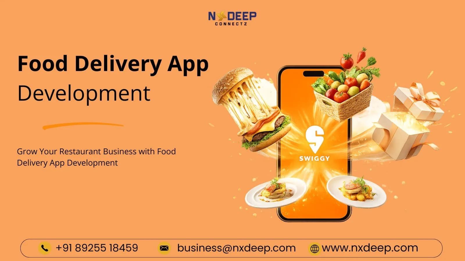 Smart Food Delivery App Development For Growing Brands