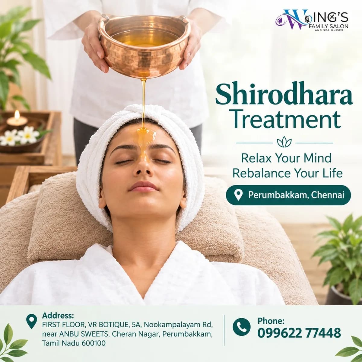 Shirodhara Treatment in Perumbakkam, Chennai: A Complete Guide to Deep Relaxation