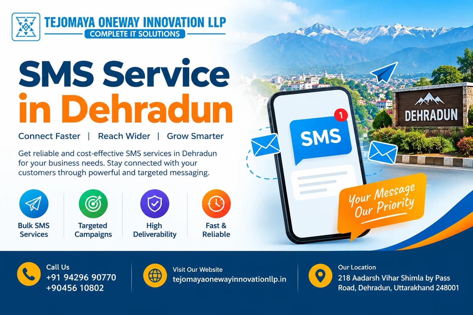 Dehradun Businesses Turn to Smarter SMS for Customer Engagement