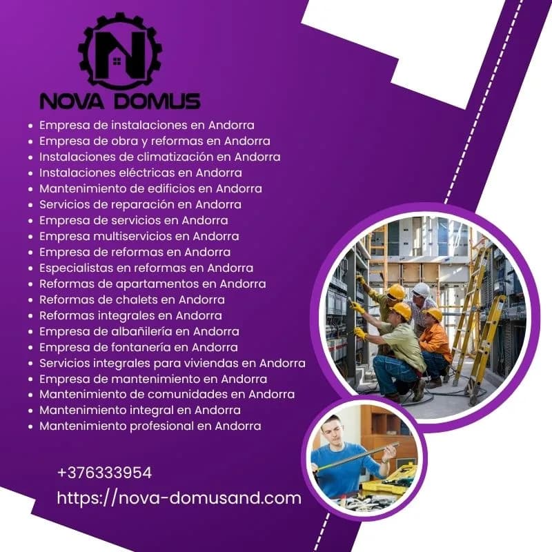 Reformas integrales chalets Andorra | Nova Domusand