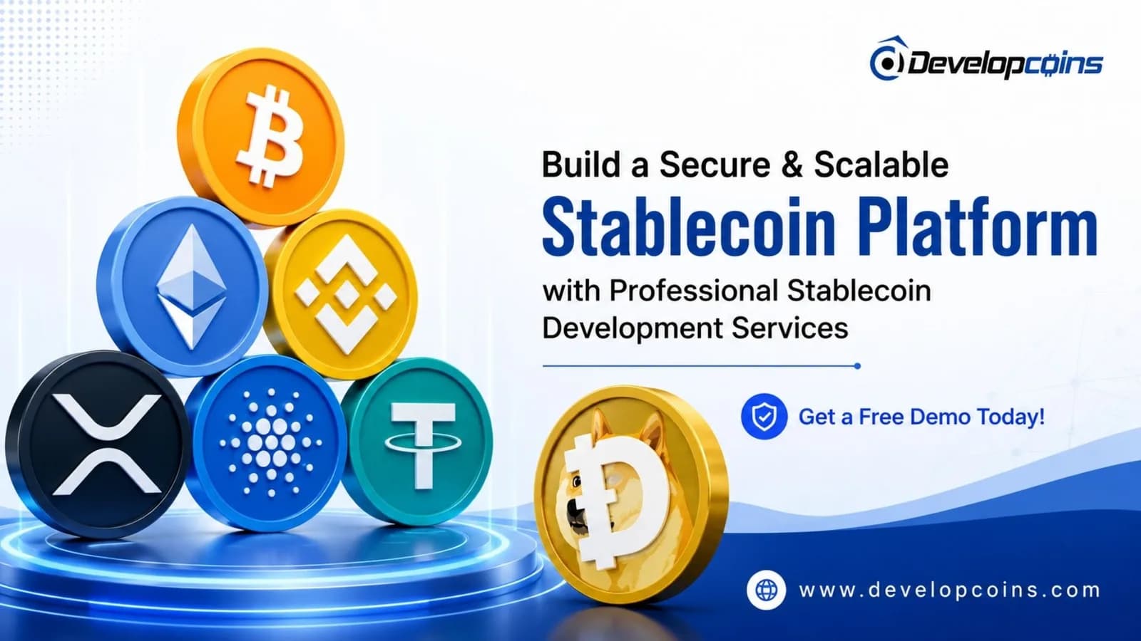 Build a Secure & Scalable Stablecoin Platform with Professional Stablecoin Development Services