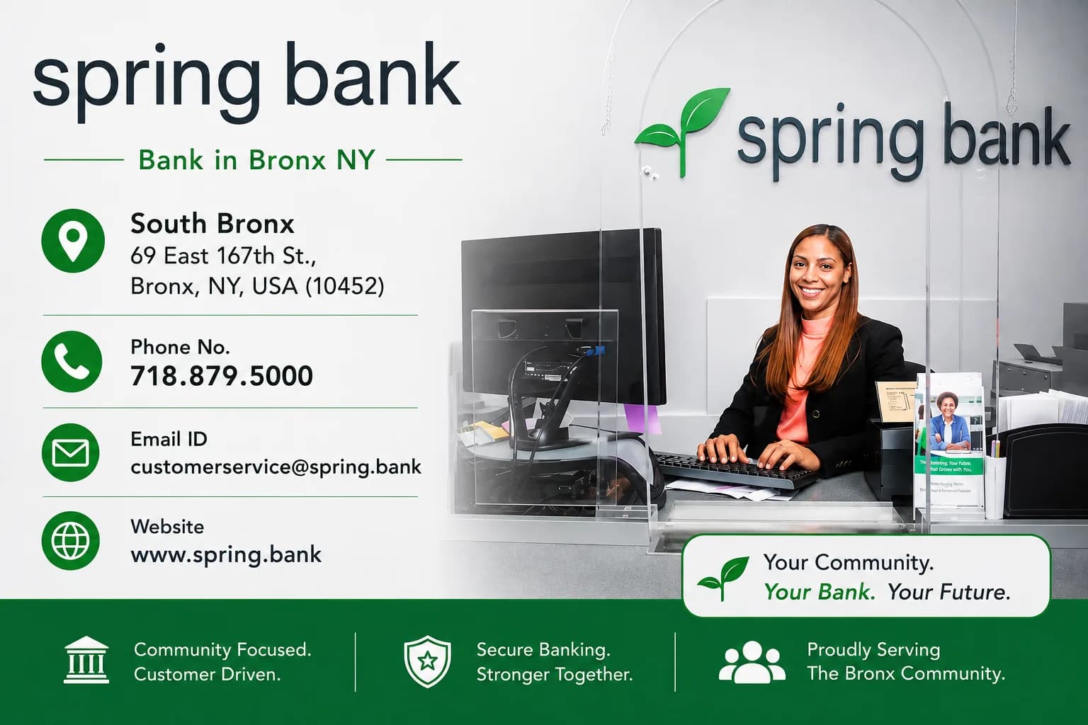 Spring Bank: Your Reliable Community Bank in Bronx NYC