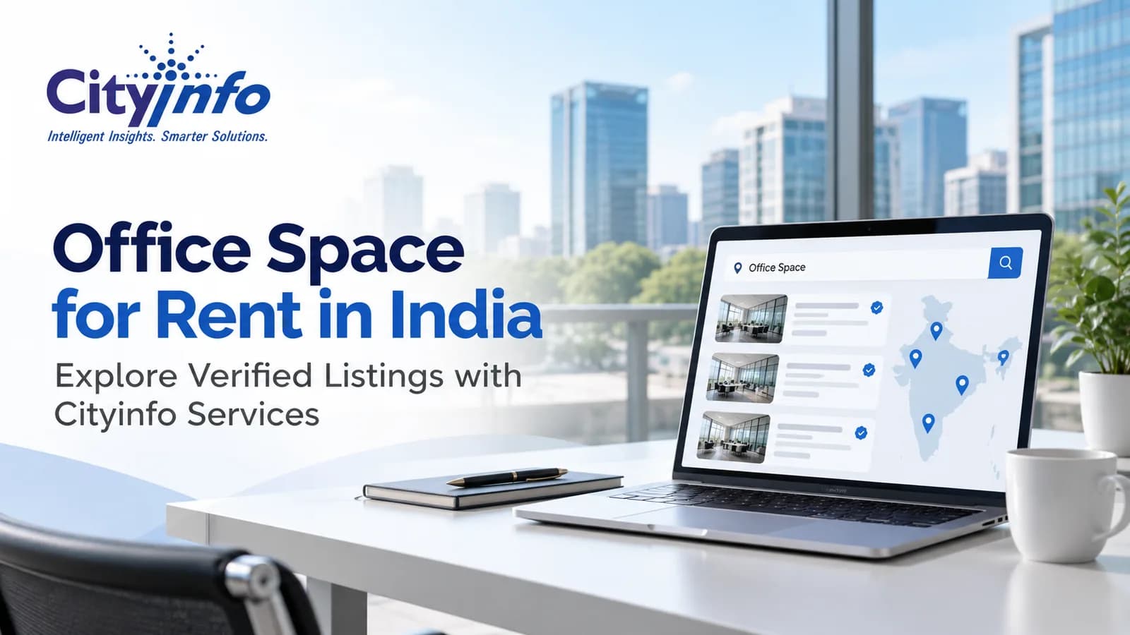 Office Space for Rent in India: Explore Verified Listings with Cityinfo Services
