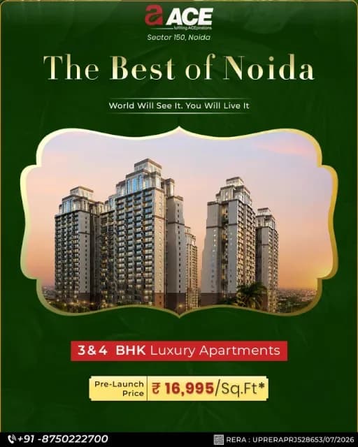ACE Arte – Premium Homes in Sector 150, Noida