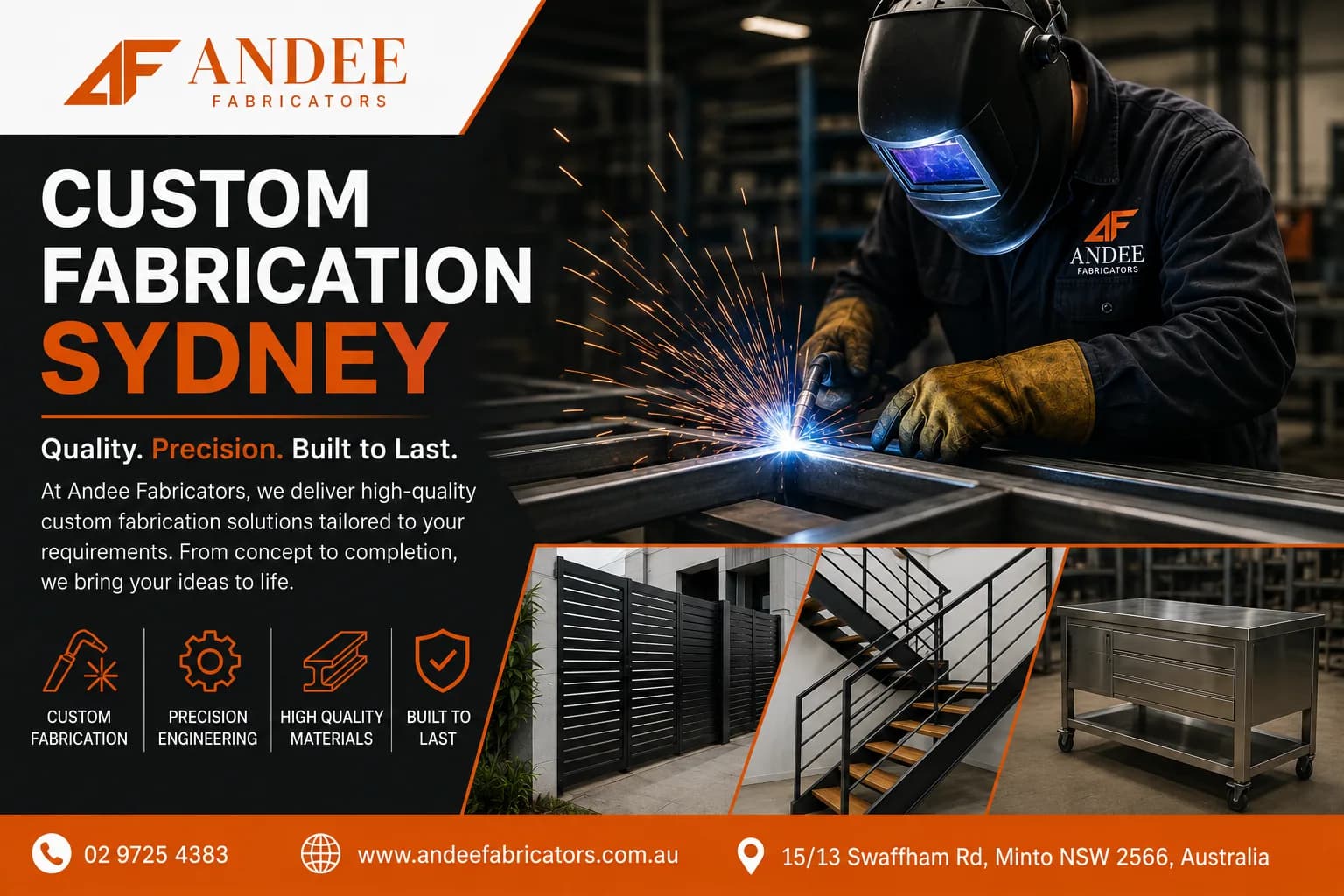 Custom Metal Fabrication Sydney | Precision Metal Solutions