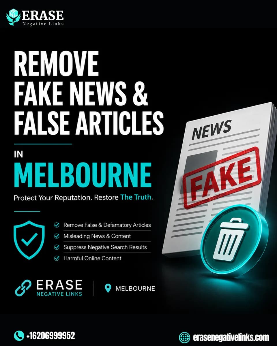 Professional Fake News Removal Services in Melbourne