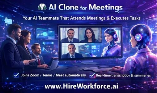 AI Clone for Meetings Enhances Productivity with Smart Automation