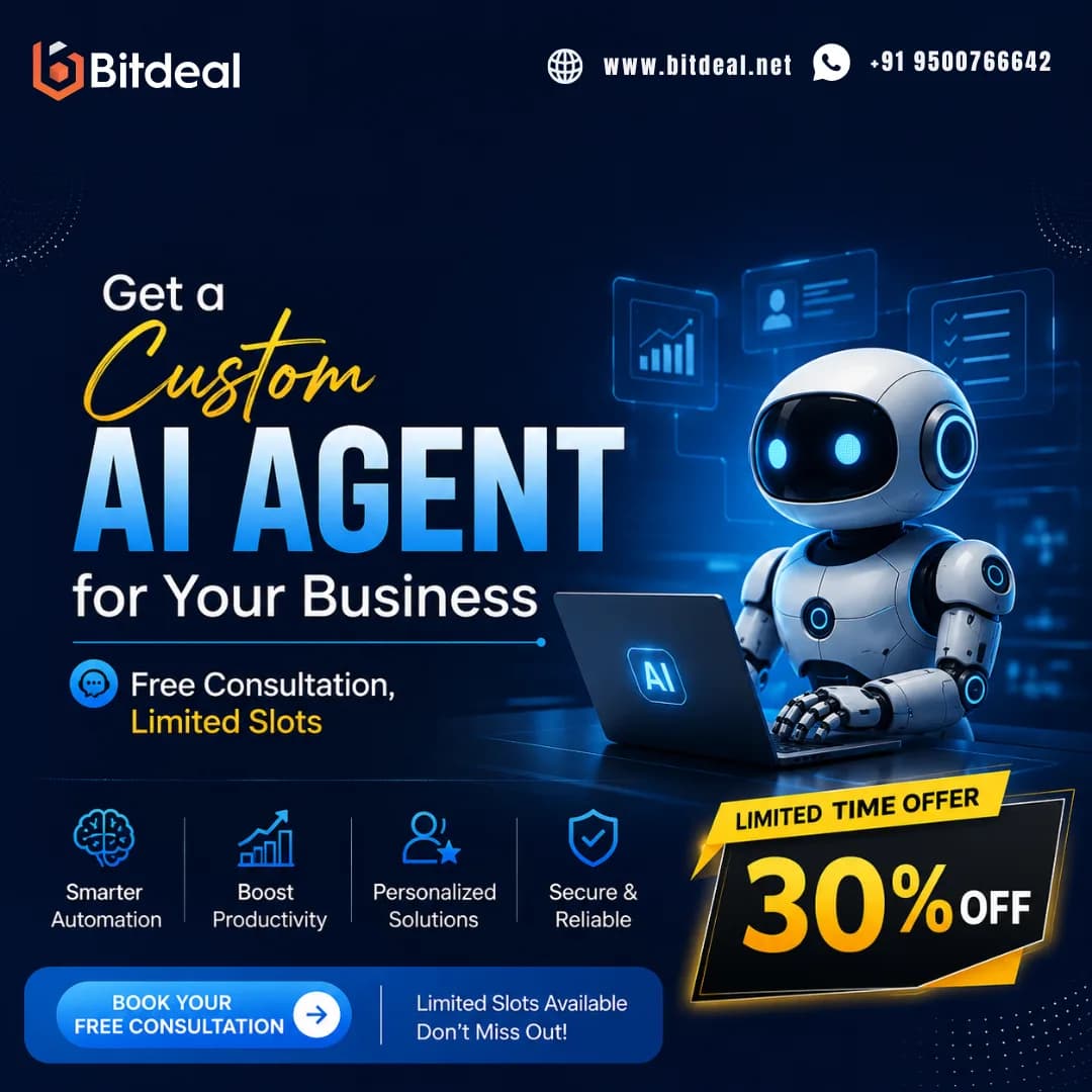 Get a Custom AI Agent for Your Business - Free Consultation, Limited Slots