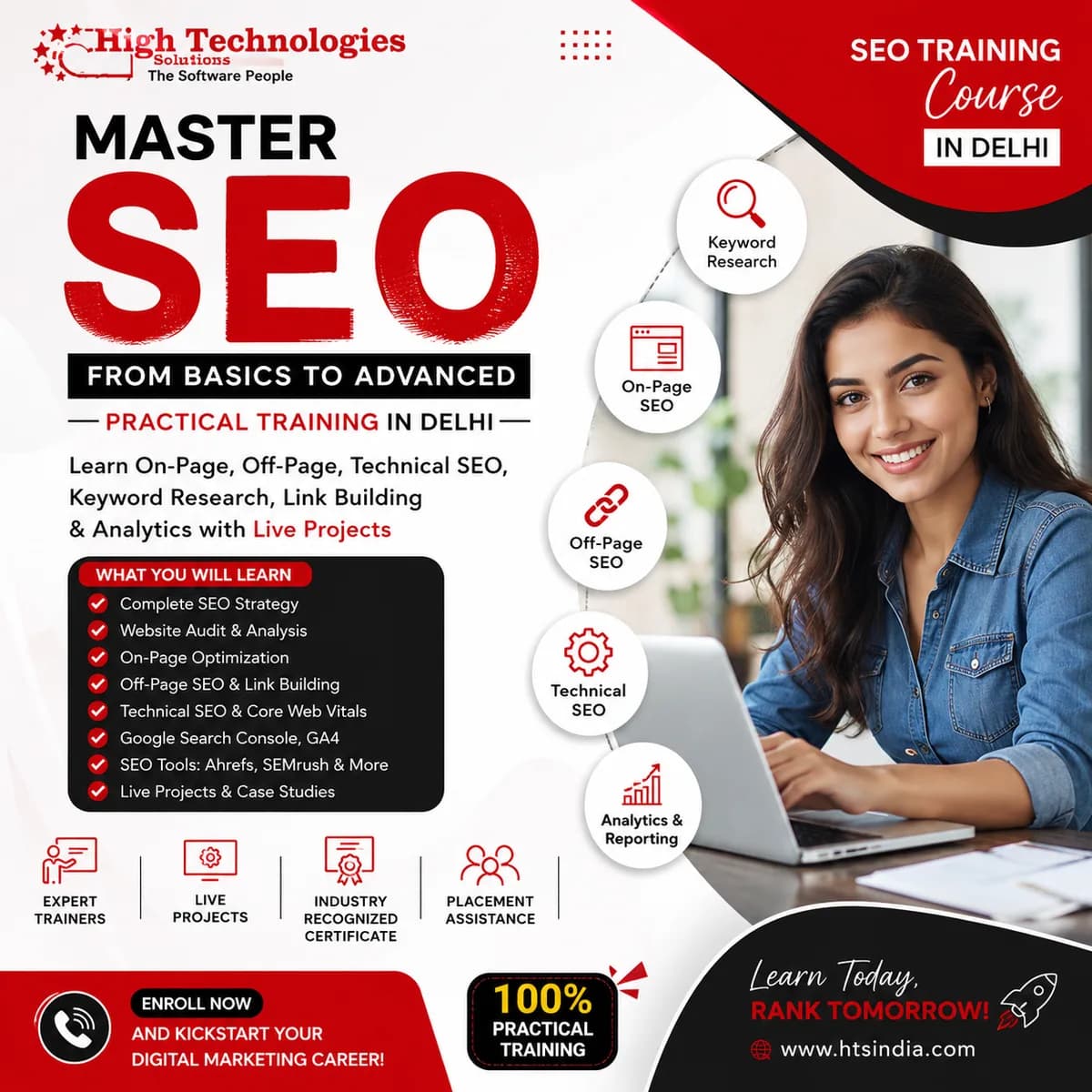 SEO Training in Delhi – From Basics to Advanced Concepts