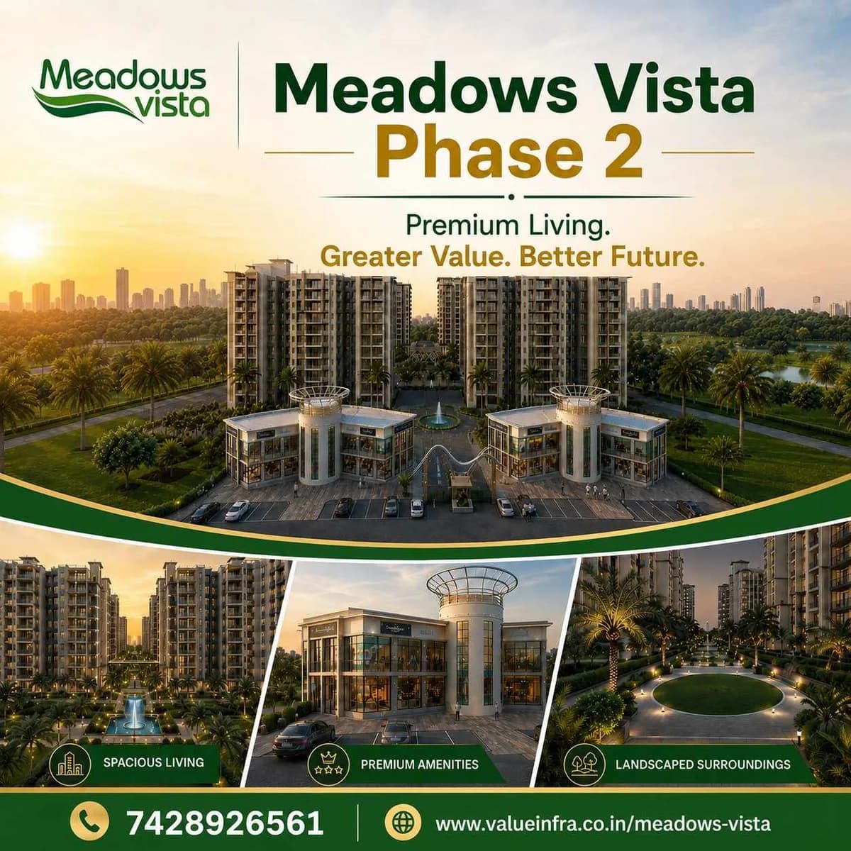 Meadows Vista Phase 2 for Comfortable Living and Smart Investment