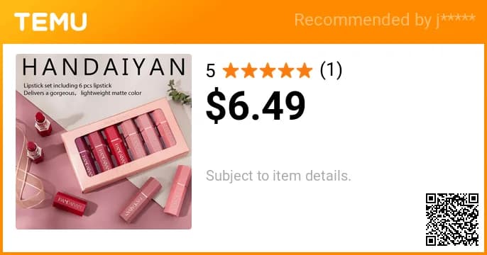 Great Prices! Lipstick and More.