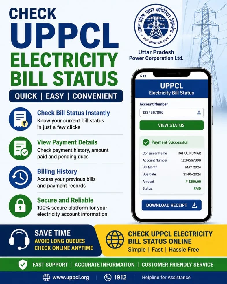 Reliable Assistance To Check Uppcl Electricity Bill Status Easily