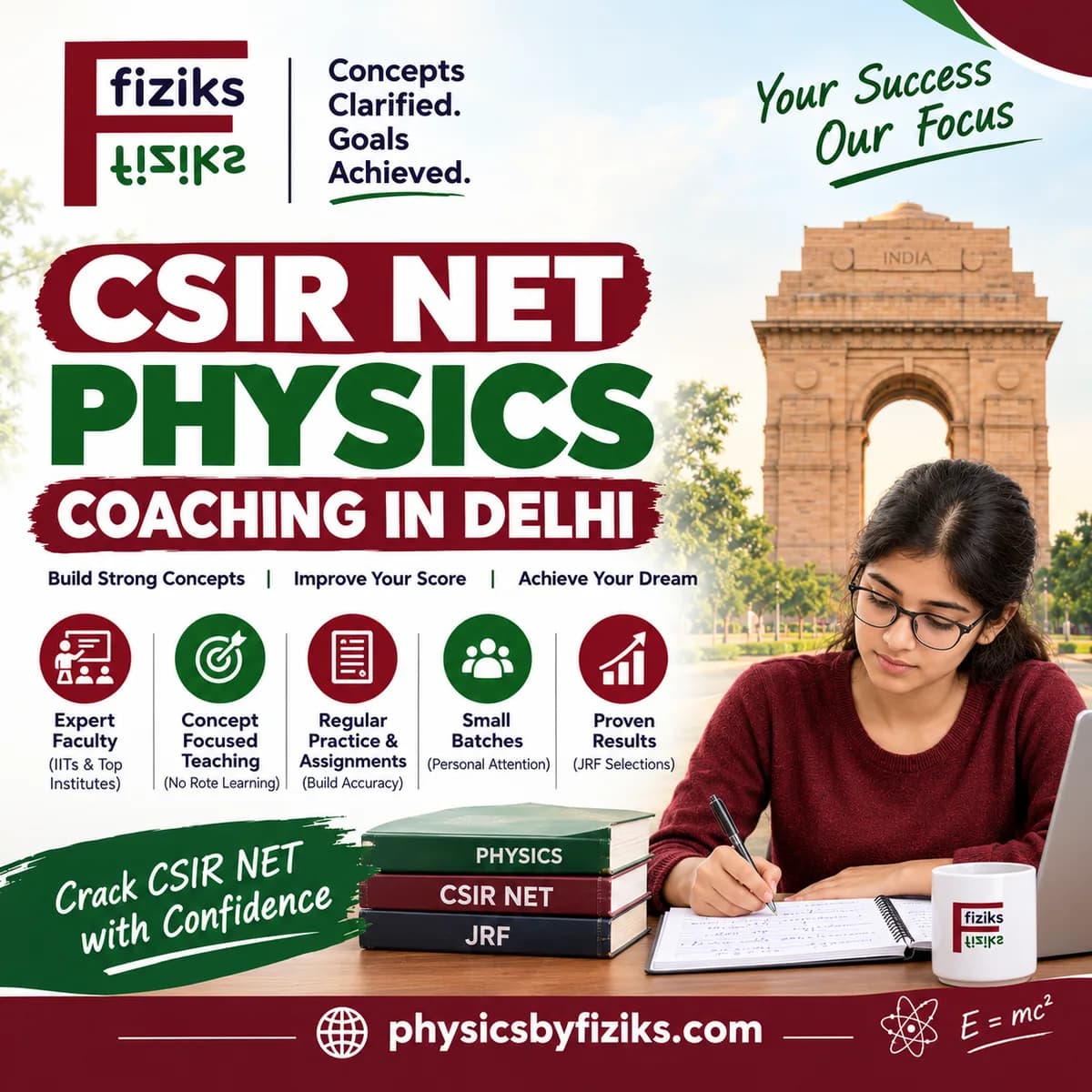 CSIR NET Physics Coaching In Delhi For Focused Preparation