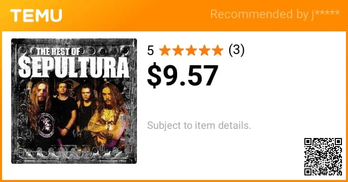 Best of Sepultura CD and More!