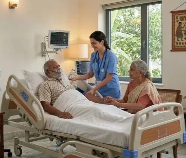 ICU Care Service at Home for Families in Dwarka