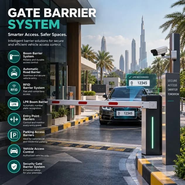 Intelligent Gate Barrier Solutions for UAE Access Control