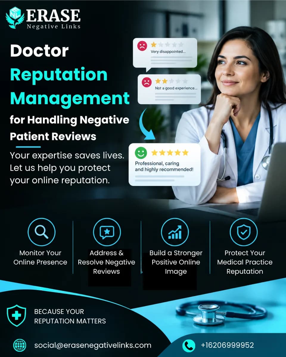 Doctor Reputation Management for Negative Reviews