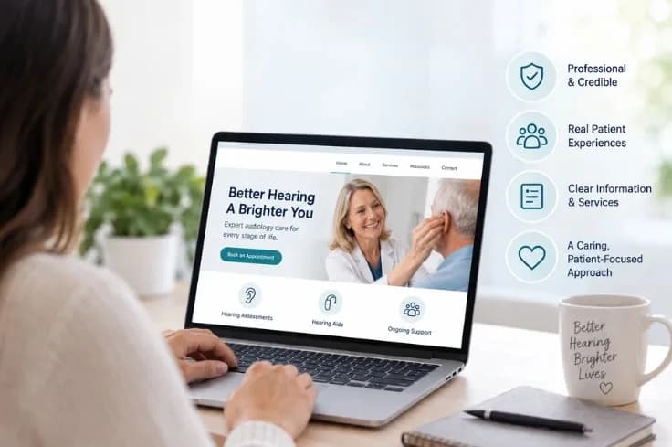 Build Patient Trust With a Professional Audiology Website Today Now