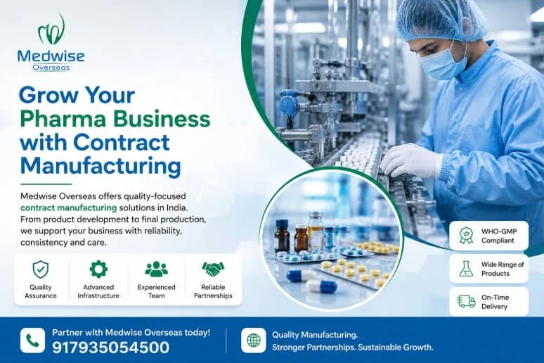 Grow Your Pharma Business with Contract Manufacturing