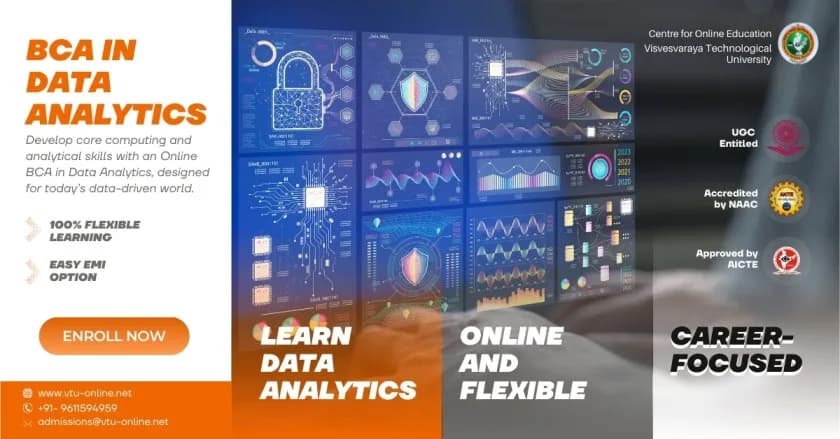🎓 Online BCA in Data Analytics – VTU