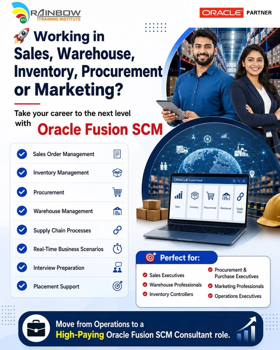 Oracle Fusion SCM Online Training