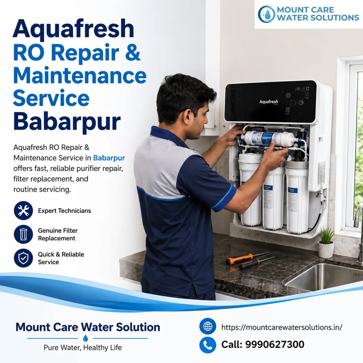 Aquafresh RO Repair & Maintenance Service Babarpur