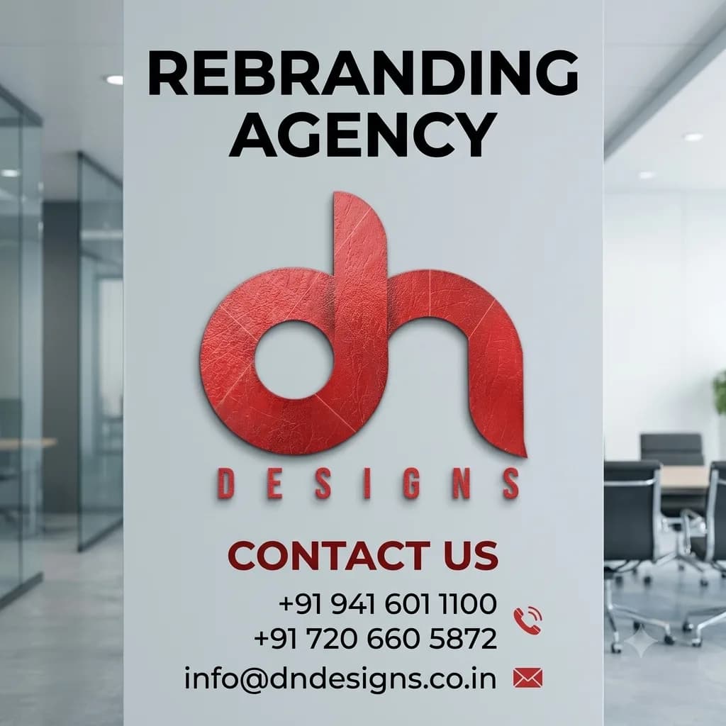 Rebranding Agency in India | Dndesigns – Strategic Rebranding Services for Business Growth